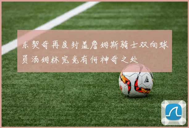 东契奇再度封盖詹姆斯骑士双向球员汤姆林究竟有何神奇之处